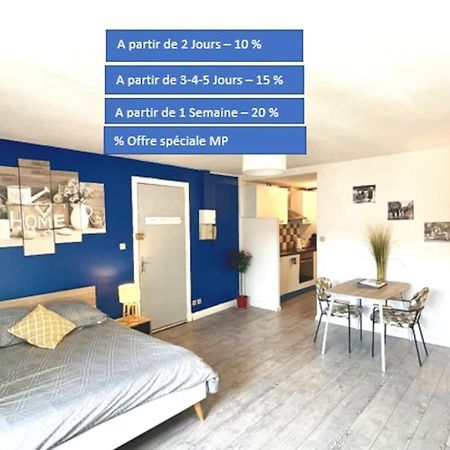 Appartement Entier Moissac Centre 30 M2 Calme Avec Cour Interieure Pour Velos A 50M Du Marche De Moissac Buitenkant foto